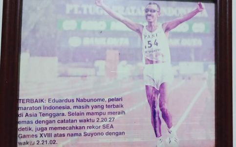 Indonesian Track and Field Star Eduardus Nabunone Passes Away