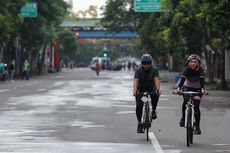 Pemprov DKI Imbau Warga yang Datang ke CFD Tetap Gunakan Masker dan Jaga Jarak