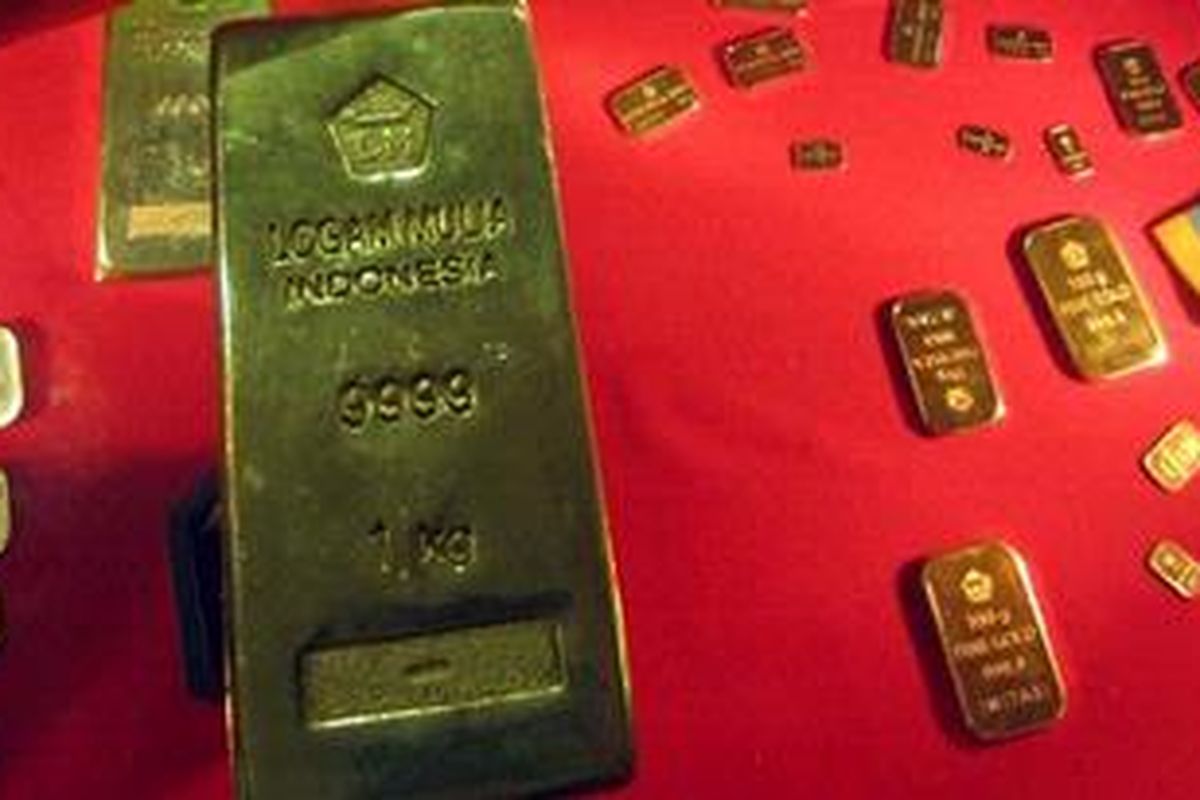 Emas batangan bisa jadi pilihan investasi.