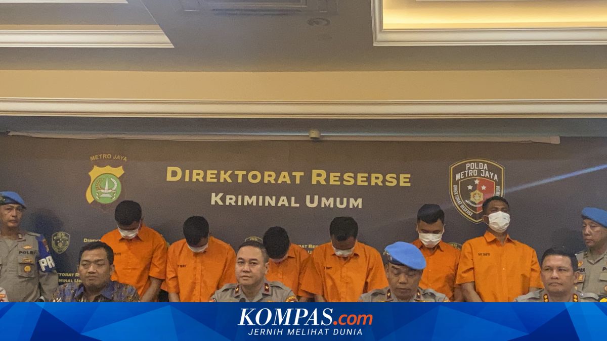 6 Eks Anggota Yanma Mabes Polri Didakwa Bunuh 2 Matel di Kalibata, Begini Kronologinya