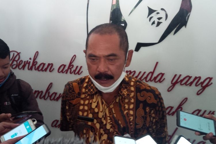 Wali Kota Solo, FX Hadi Rudyatmo di Solo, Jawa Tengah, Rabu (22/4/2020).