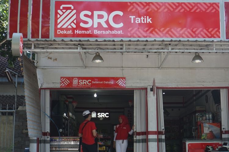 Toko kelontong SRC Tatik yang ada di bilangan Kesambi, Cirebon