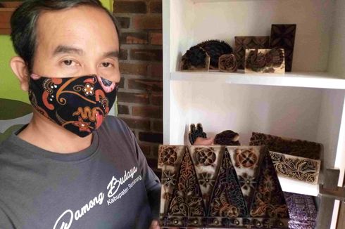 Demi Lestarikan Batik Khas Ambarawa, Mahfud Rela Memulung Bungkus Rokok