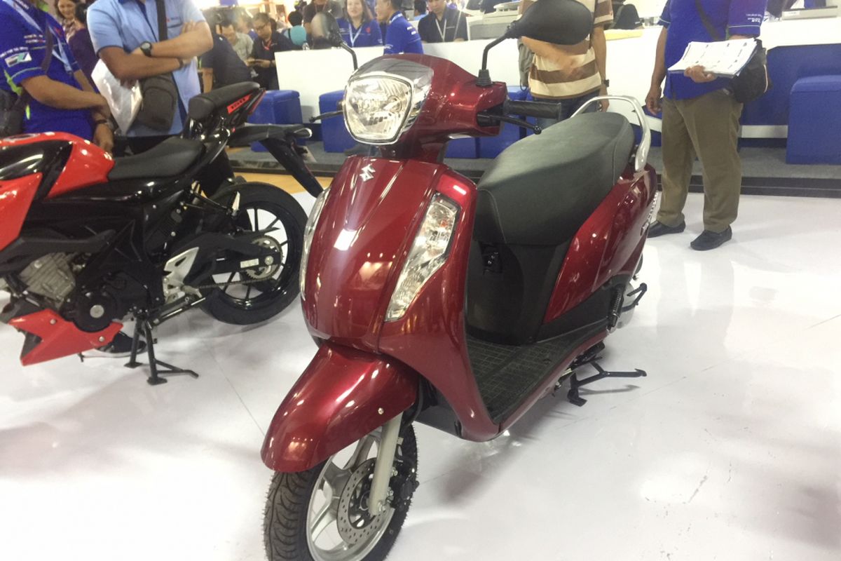 Suzuki Access 125 di Jakarta Fair Kemayoran 2018