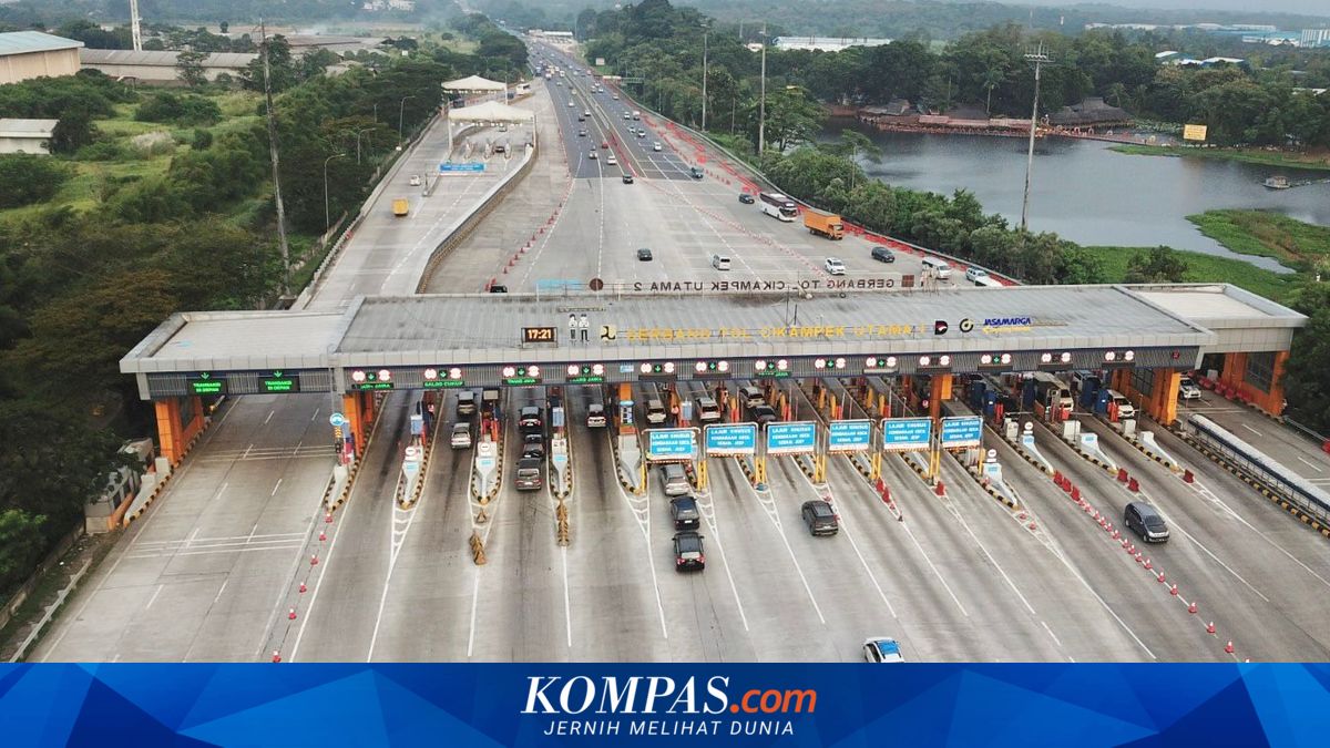 38.676 Kendaraan Keluar Jakarta Lewat GT Cikampek Utama