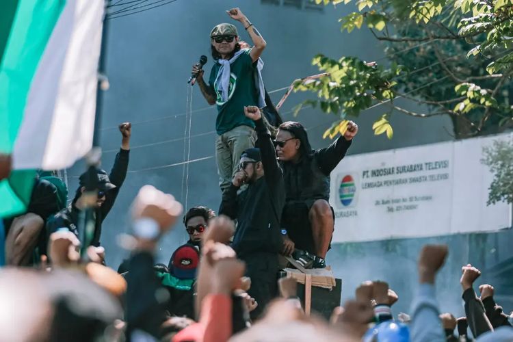 Andie Peci Meninggal Dunia, Bonek Kehilangan Sosok Raksasa