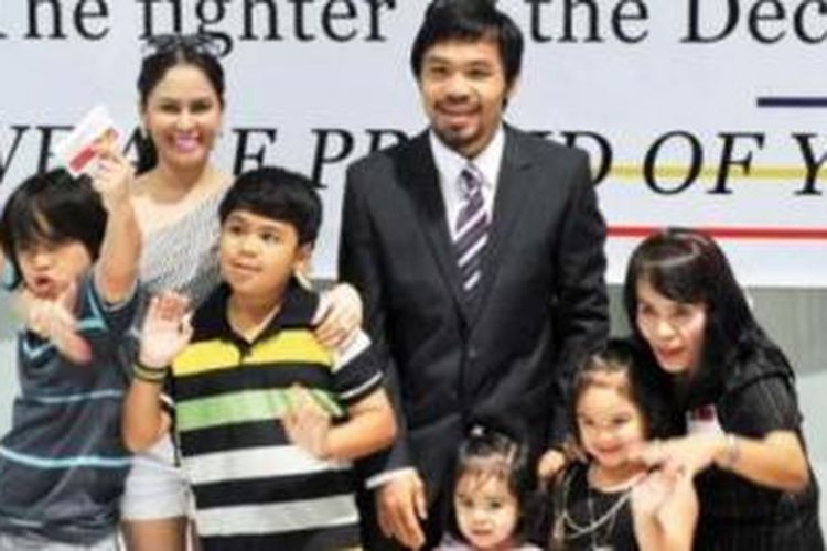 Manny Pacquiao, Jinkee dan keluarga