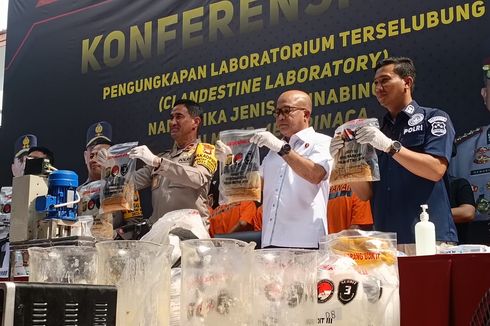 Polisi Grebek Laboratorium Narkoba di Perumahan Elite Kawasan Sentul Bogor