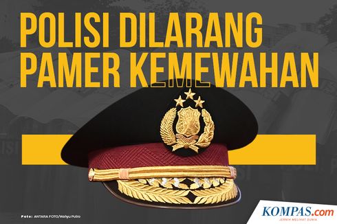 INFOGRAFIK: 7 Larangan Pamer Kemewahan bagi Anggota Polri dan Keluarganya