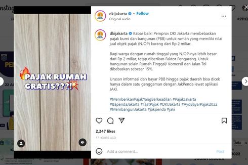 DPRD DKI Ingatkan Kebijakan PBB Gratis Tak Salah Sasaran