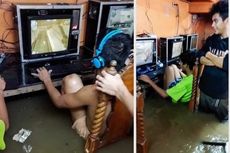 Warnet Diterjang Banjir, Gamer di Filipina Tetap Lanjut Main