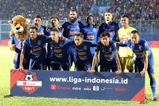 Arema FC Vs Bhayangkara FC, Singo Edan Menang Telak dalam Head To Head