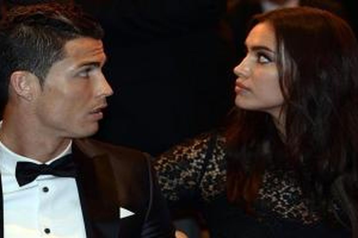 Cristiano Ronaldo dan Irina Shayk.