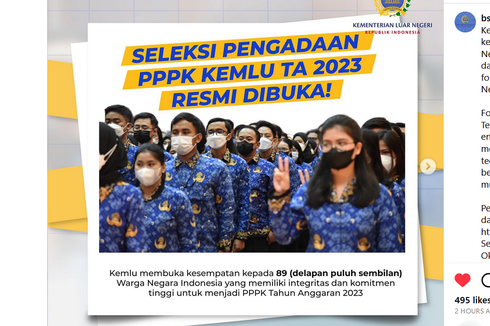 Lowongan CASN Kemenlu 2023: Syarat, Formasi, dan Cara Daftarnya