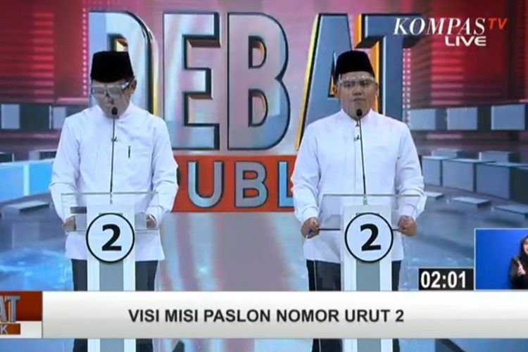 Debat Publik Perdana Kandidat Pilkada Pandeglang 2020, Senin (23/11/2020)