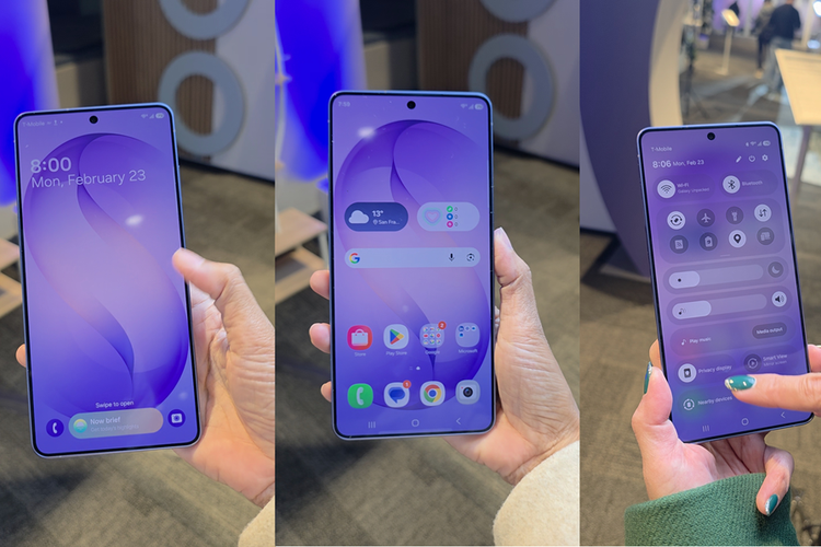 Layar Samsung Galaxy S26 Ultra yang kini dilengkapi struktur piksel baru untuk menunjang fitur anti-intip Privacy Display