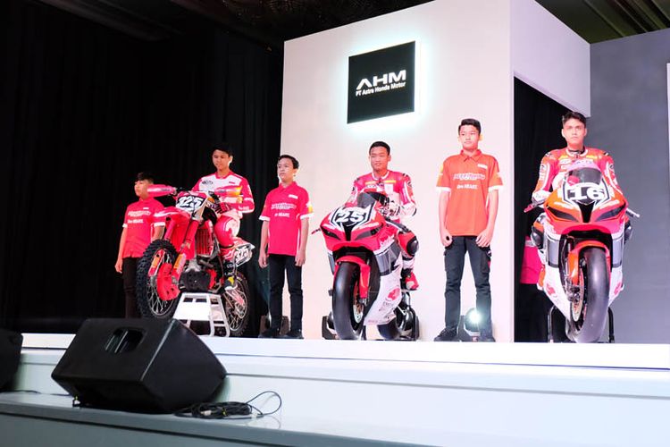 Enam pebalap AHRT yang akan berlaga di ajang balap 2020.