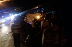 Bus Pariwisata Tabrak 2 Motor di Semarang, 2 Orang Luka Berat