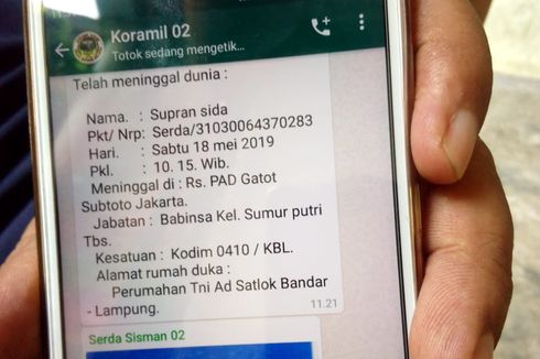 Hoaks Anggota TNI Meninggal karena Cacar Monyet, Begini Cerita Sebenarnya...