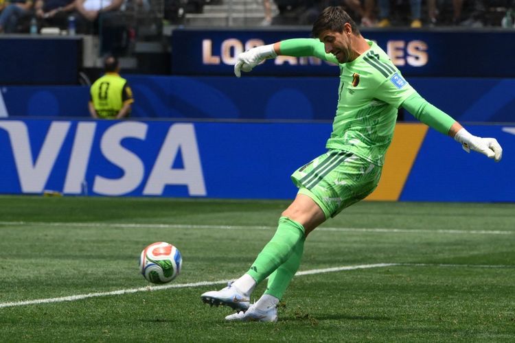 Thibaut Courtois Cetak Rekor di Piala Dunia 2026 Usai Laga Belgia Vs Iran