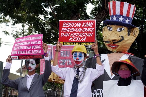 Amnesty Kecam Kekerasan Polisi terhadap Demonstran RUU Cipta Kerja