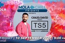 Besok! Craig David Tampil di Mola Chill Fridays Secara Live 