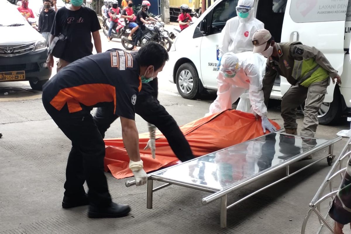 Seorang Pria Tiba-Tiba Terkapar dan Tewas Saat Berkendara Sepeda Motor di Ancol, Rabu (15/4/2020