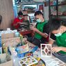 Anak Binaan LPKA Pangkalpinang Produksi Papan Nama dan Anyaman Lidi
