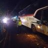 Bus Primajasa Seruduk Truk Tronton Pengangkut Mi Instan di Tasikmalaya, Kedua Sopir Terluka