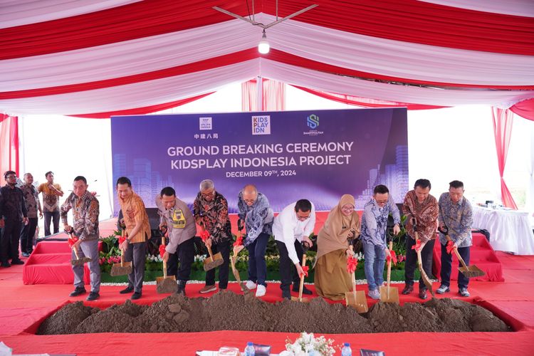 Foto produsen mainan kids buka pabrik baru di subang smartpolitan