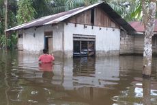 Banjir di Kampar Rendam 9 Kecamatan, 7,967 Warga Terdampak