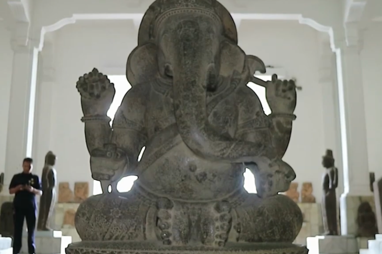 Arca Ganesha belajar dari rumah TVRI 3 Juni