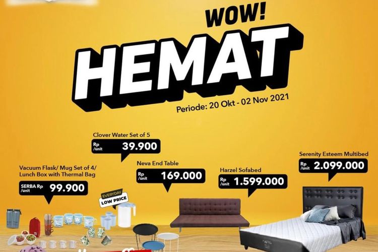 Katalog promo Transmart periode 29 Oktober-2 November 2021.