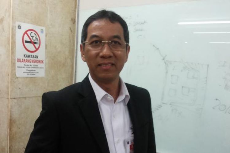 Kepala Pengelola Keuangan dan Aset Daerah DKI Jakarta Heru Budi Hartono di Balai Kota, Rabu (12/10/2016)