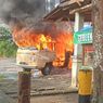 Diawali Ledakan, Mobil VW Terbakar di Jalan Wates Yogyakarta