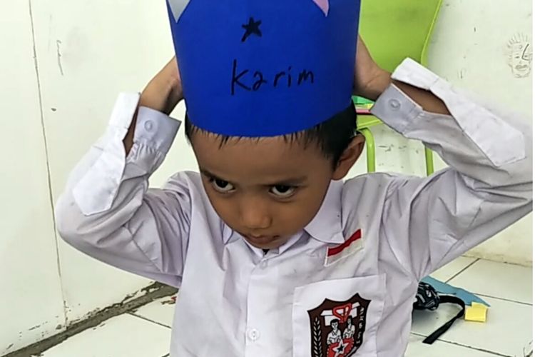 Karim, di Jalan Arif Rahman Hakim, Depok, Selasa (30/4/2019).