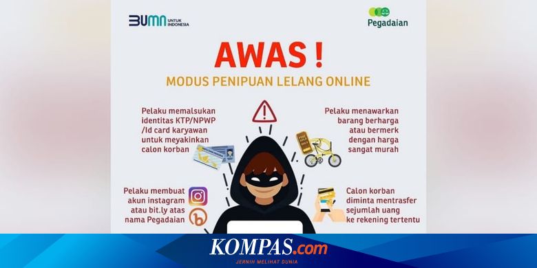 Pegadaian Laporkan Ratusan Akun Instagram Palsu yang 