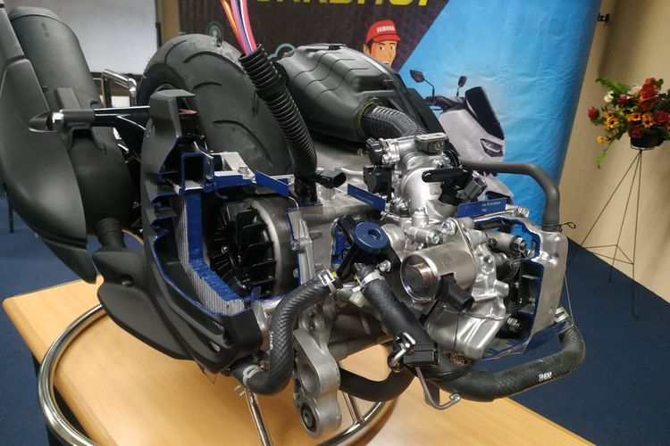 Bongkahan mesin Yamaha NMAX generasi baru