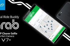 Grab Jadi Layanan Transportasi Resmi untuk Sambut Peluncuran Vivo V7+