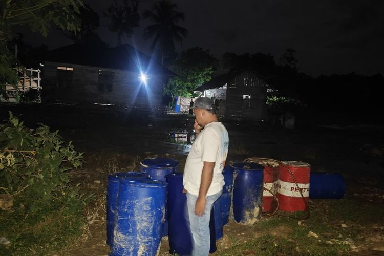 Polisi Amankan 2.000 Liter BBM Subsidi Tanpa Pemilik di Nagan Raya, Diduga Disalahgunakan