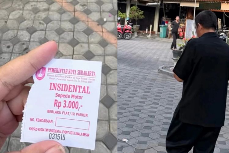 Satpam di Pasar Triwindu Solo Viral Usai Tarik Parkir Ngepruk ke Pengunjung