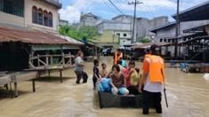 Banjir Rendam 4 Kecamatan di Tebing Tinggi, 1.051 KK dan Fasilitas Umum Ikut Terdampak