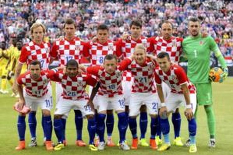 Tim nasional Kroasia.
