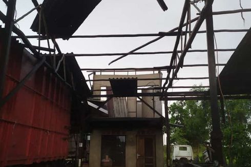 21 Rumah di Banjarbaru Kalsel Rusak Diterjang Angin Puting Beliung
