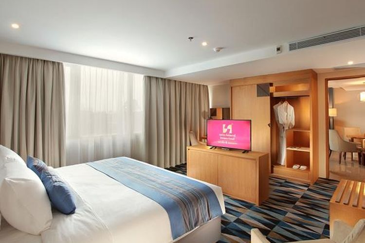 Ilustrasi kamar hotel di Swiss-Belhotel Pondok Indah Jakarta.