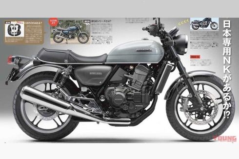 Rendering Honda GB500 Muncul, Mungkinkah Bakal Diproduksi