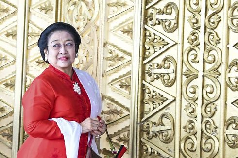 Megawati Hadiri Sidang Penetapan Puan Maharani sebagai Ketua DPR