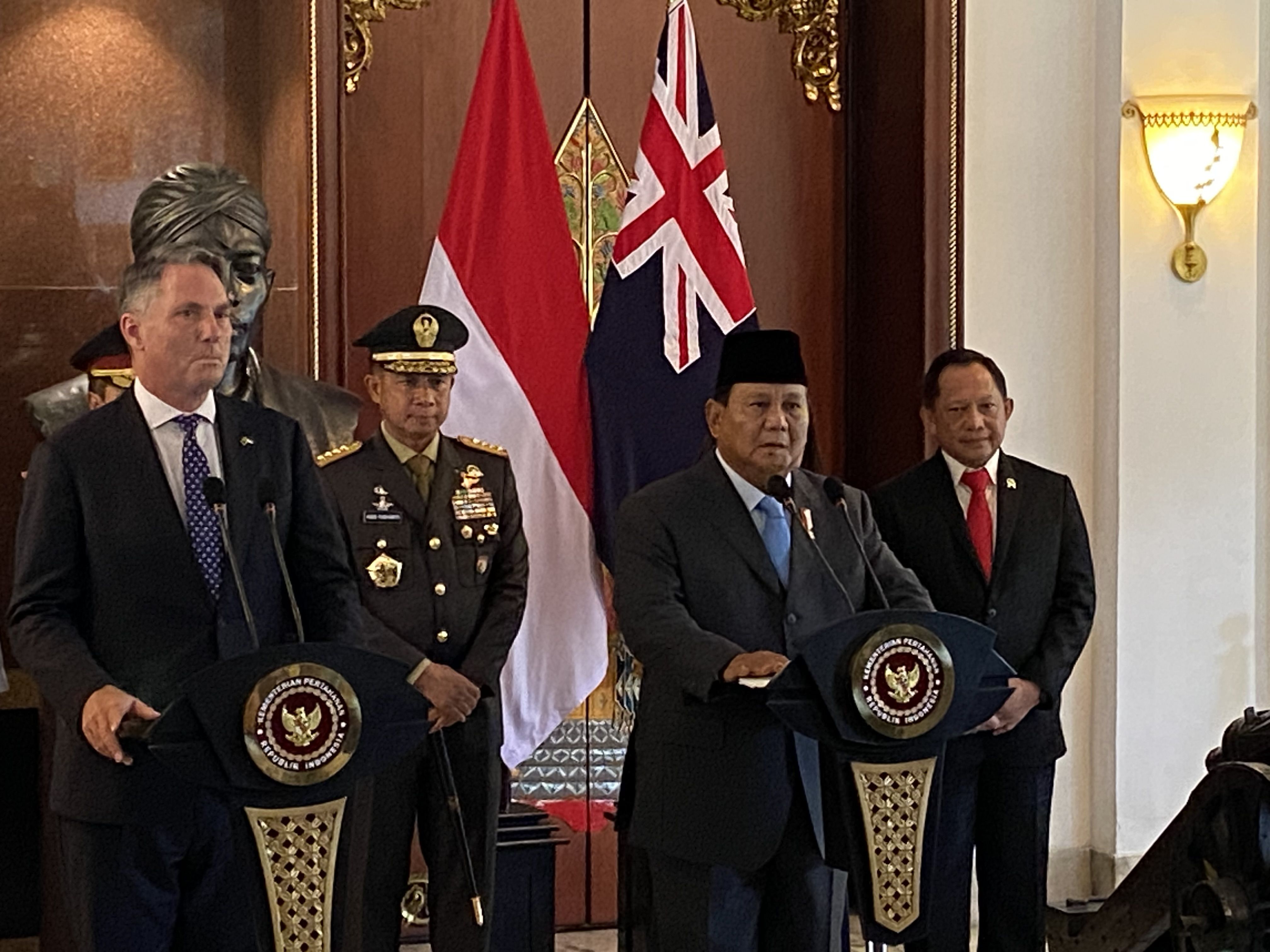 Wakil PM Australia ke Prabowo: Sangat Menyenangkan Beri Selamat secara Langsung ke Anda