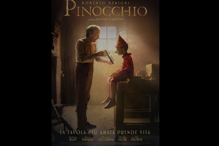 Poster film Pinocchio.