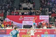 Indonesia Open 2024, Shin Tae-yong Tonton Jagoan Korsel di Istora